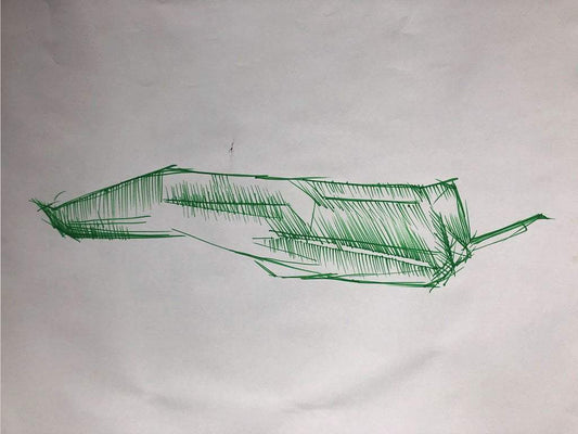 Developing Drawing - Line