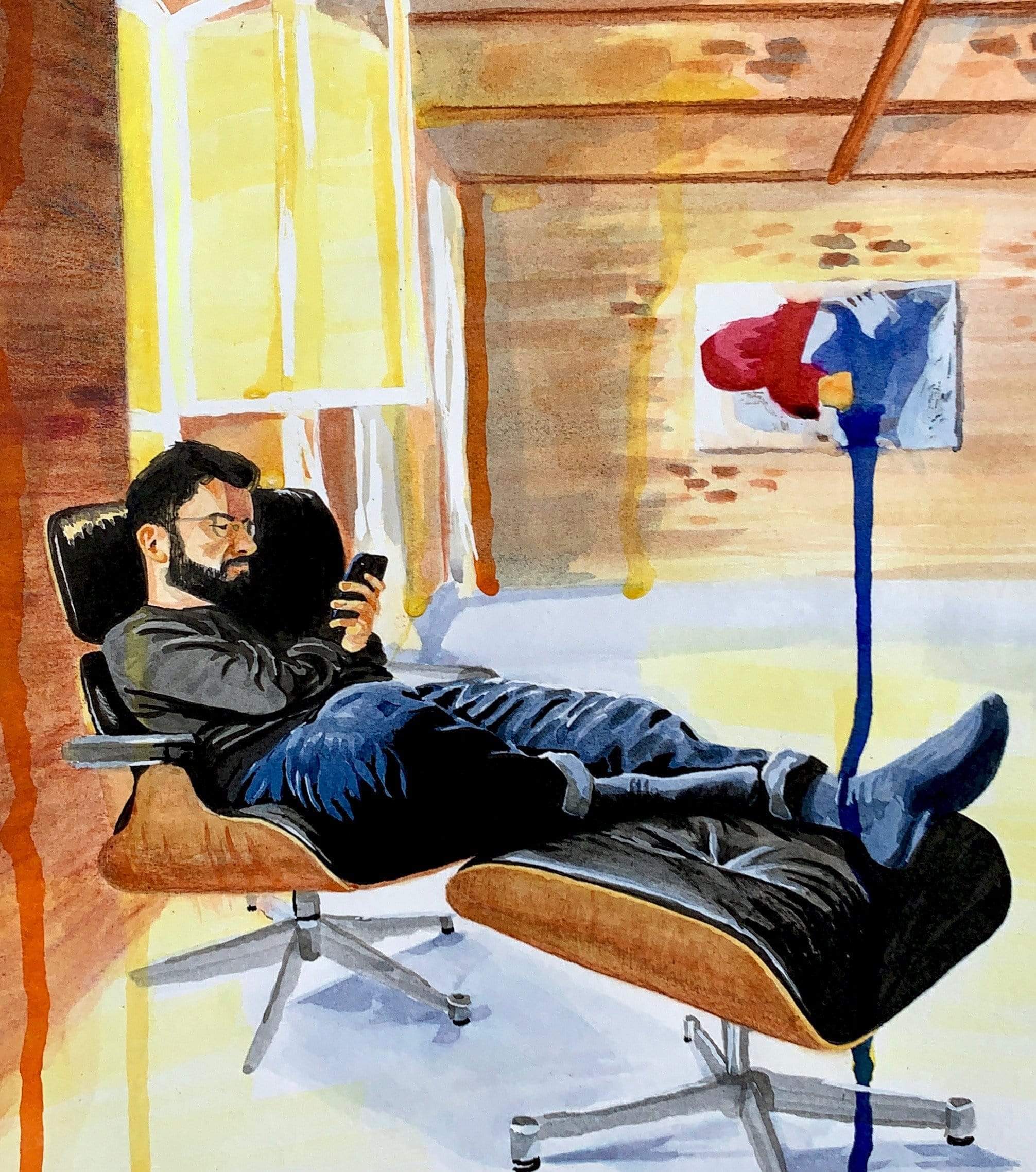 Eames chair discount tall