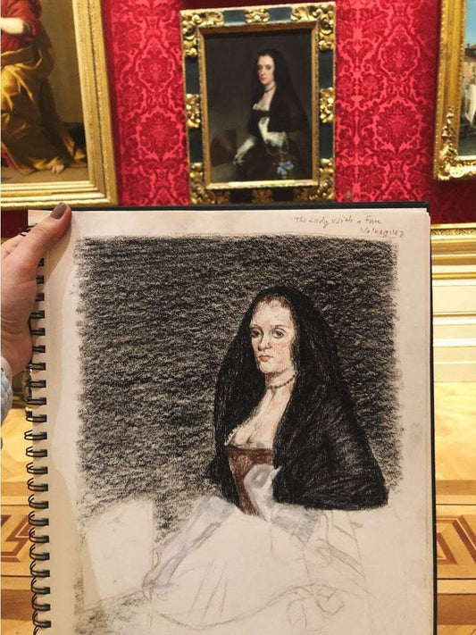 Drawing in Museums - The Wallace collection
