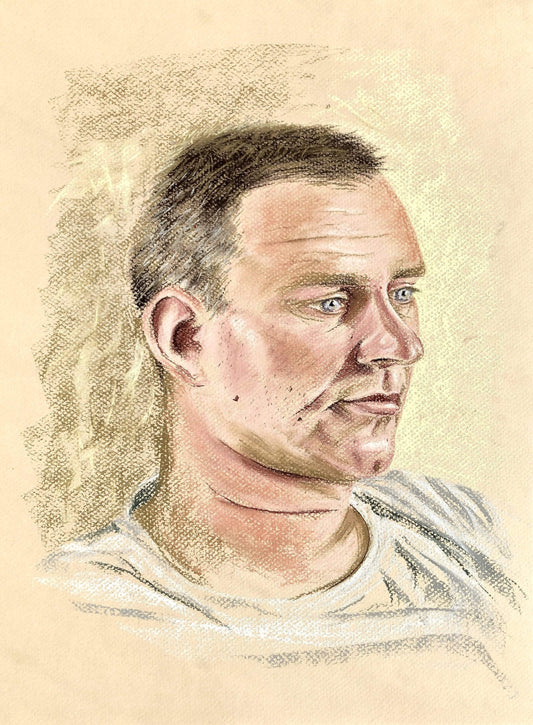 2hr Portrait - my brother