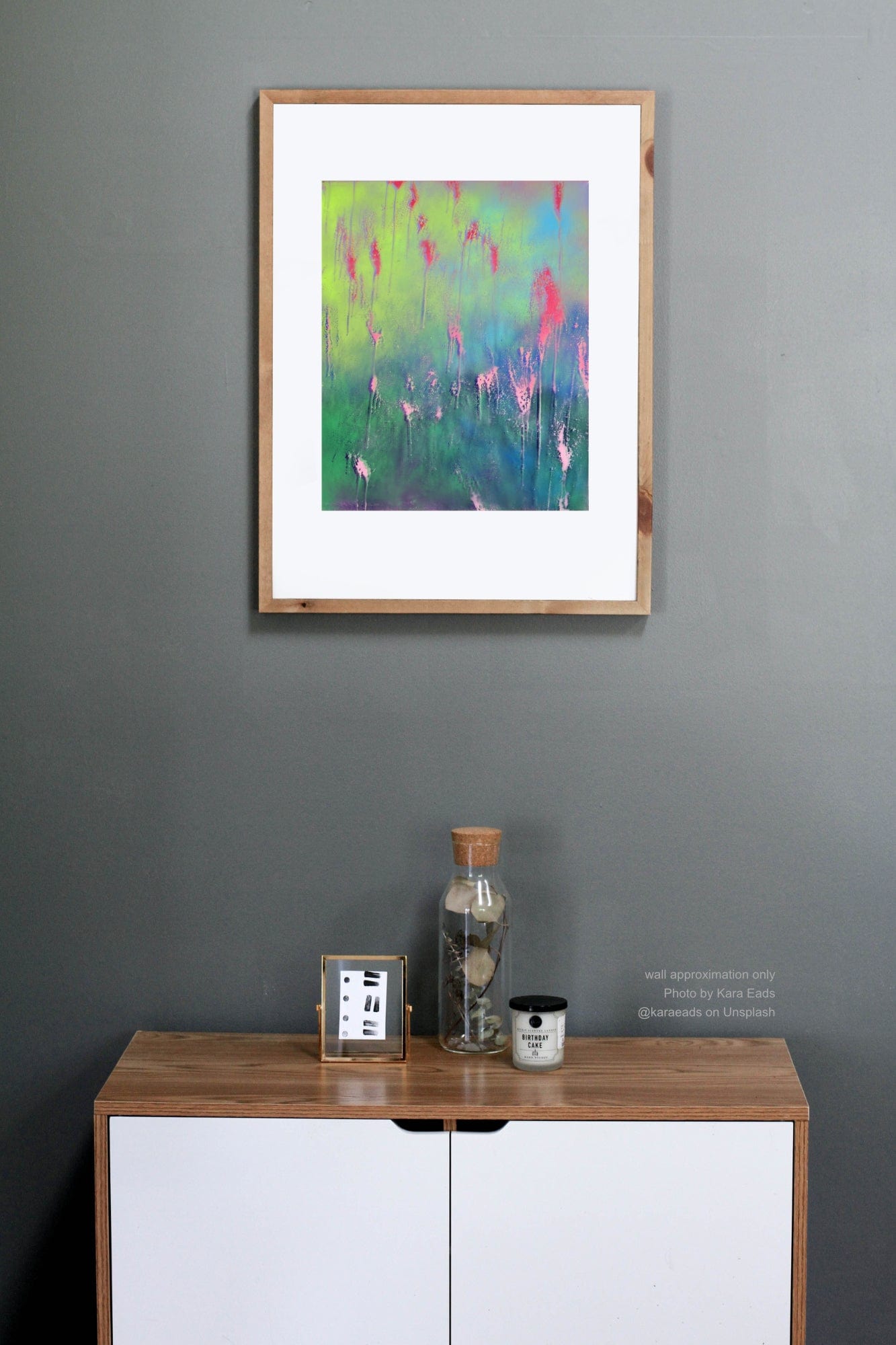 Vertigo in Green - Giclée Print