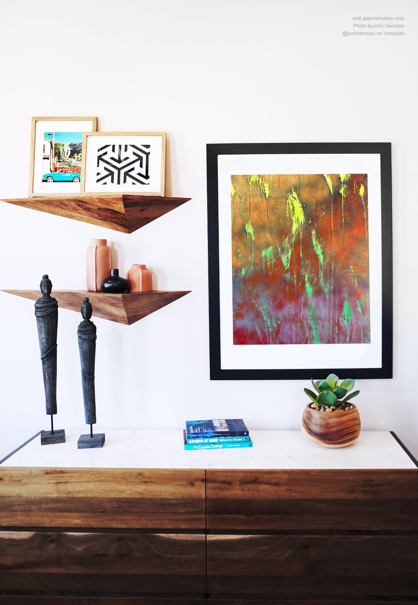 Vertigo in Orange - Giclée Print